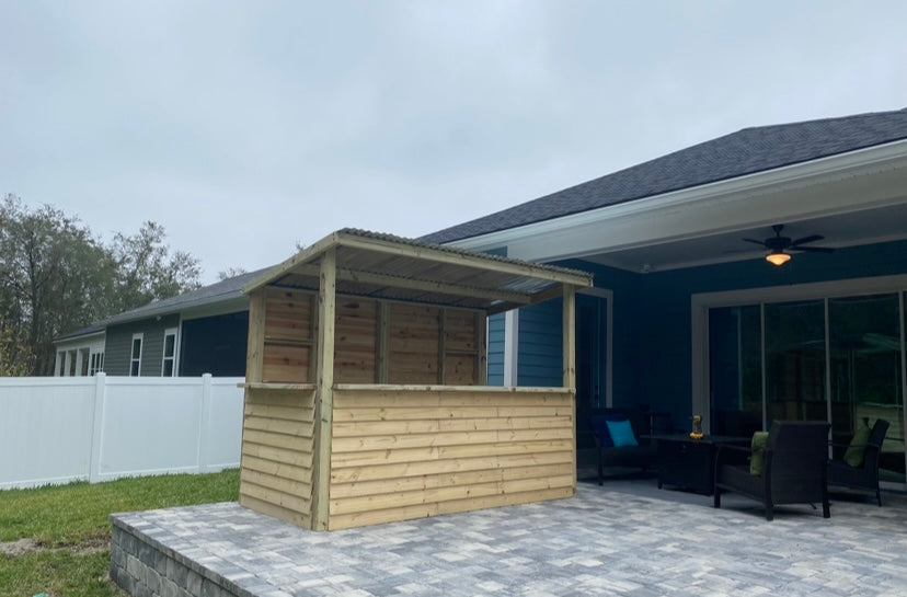BuildABar outdoor bar — 10x5 size option